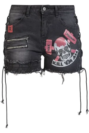 Metallica Pantalones cortos de - EMP Signature Collection - 27 30 - para Mujer
