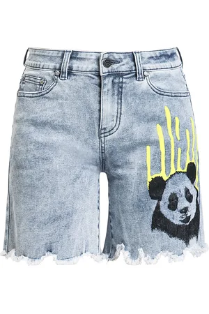 EMP Pantalones cortos de - Shorts with Panda Bear - 27 29 - para Mujer