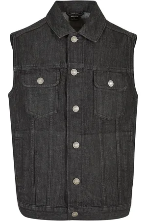 Urban classics Chaleco de - Chaleco Tejano - S 5XL - para Hombre