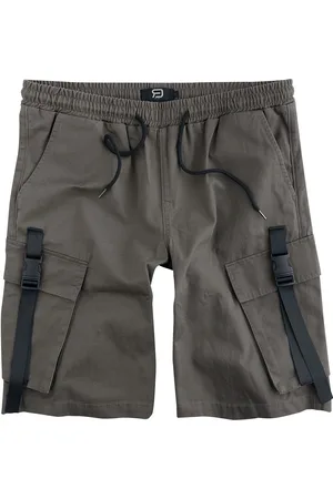 EMP Pantalones cortos de - Shorts With Side Pockets and Strap Details - S L - para Hombre