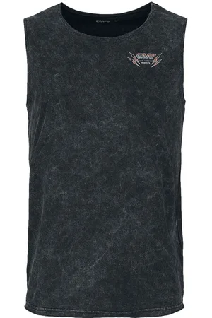 EMP Top de - Top estilo rock con estampado batik - S L - para Hombre