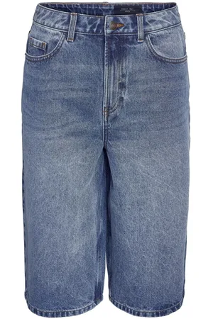 Noisy May Pantalones cortos de - Nmlila HW Loos Denim Shorts - XS S - para Mujer