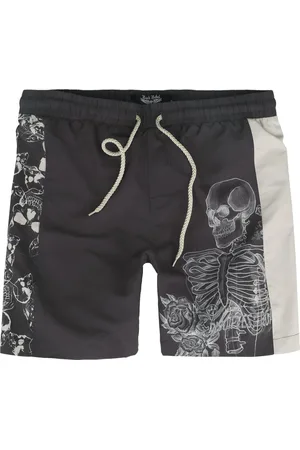 Rock Rebel Bañador de - Skeleton - S XXL - para Hombre