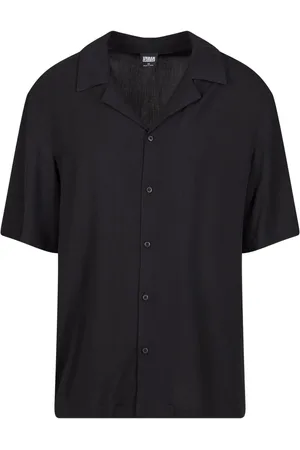 Urban classics Camisa manga Corta de - Loose Viscose Shirt - S 4XL - para Hombre