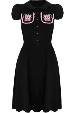 Hell Bunny Vestidos de longitud media Rockabilly de - Not into you - XS XXL - para Mujer