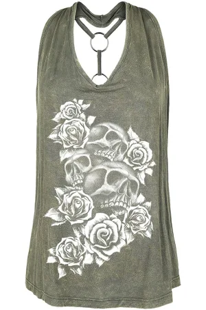 EMP Top atado al cuello de - Ella - S L - para Mujer