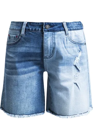 EMP Pantalones cortos de - Distressed detailing - 27 30 - para Mujer