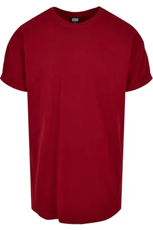 Urban classics Camiseta de - Camiseta larga de manga vuelta - S 5XL - para Hombre