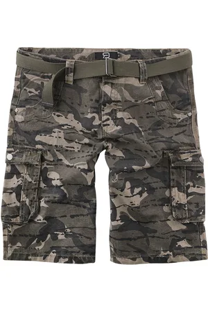 EMP Pantalones cortos de - Army Vintage Shorts - L XL - para Hombre