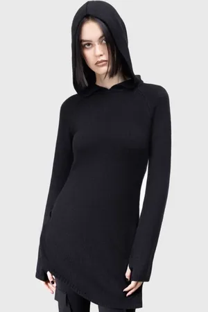 KIHILIST by KILLSTAR Sudadera con capucha Gótico de - Enigmatra Top - S 4XL - para Mujer