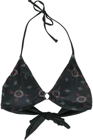 EMP Top de Bikini de - Bikini Top With Celtic Prints - S XXL - para Mujer