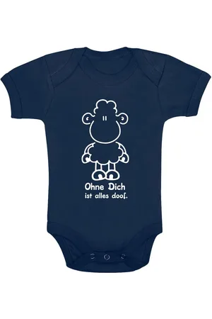 Sheepworld Body de - Ohne Dich ist alles doof. - 50/56 86/92 - para niñas & niños