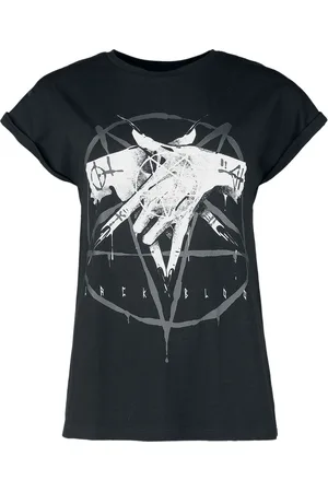 Gothicana Camiseta Gótico de - Pentagram - S 5XL - para Mujer