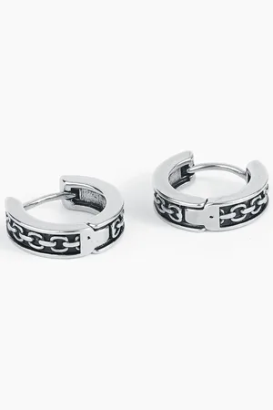 etNox Pendiente Gótico de - Chain - para