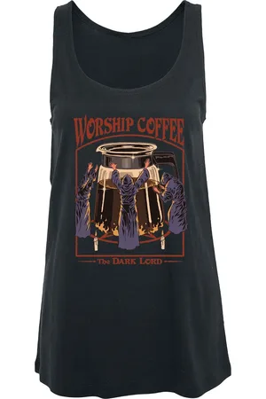 Steven Rhodes Top Fun de - Worship Coffee - S XXL - para Mujer