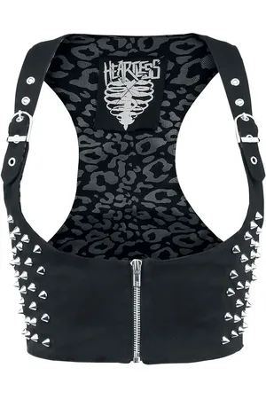 Heartless Chaleco Gótico de - Devina - S XL - para Mujer