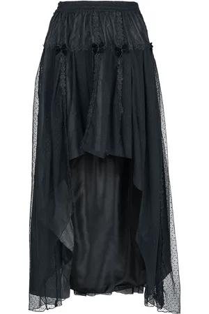 Sinister Gothic Falda hasta la rodilla Gótico de - Gothic - S 4XL - para Mujer