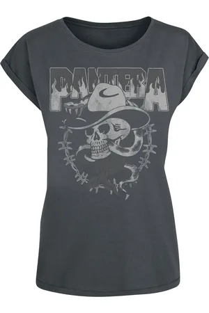 Pantera Camiseta de - Cowboy Skull - S XXL - para Mujer