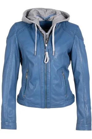 Mauritius Chaqueta de Cuero de - MWAdila - S - para Mujer