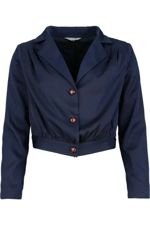 Banned Retro Blazer Rockabilly de - Robyn Plain Jacket - XS 4XL - para Mujer