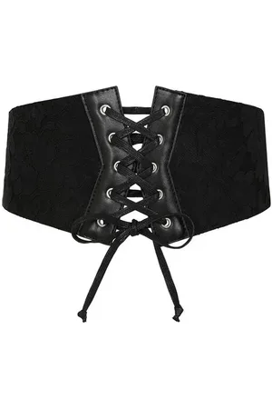 Banned Alternative Cinturón Gótico de - Hallow Keepers Lace Belt - para Mujer