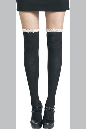 Banned Retro Calcetines hasta Rodilla de - Mina - Standard - para Mujer