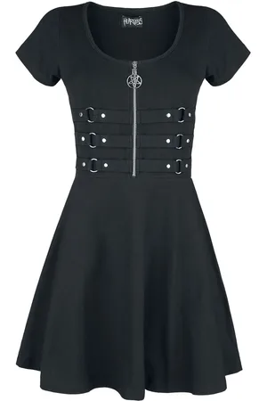 Heartless Vestido Corto Gótico de - Into The Darkness - S XXL - para Mujer