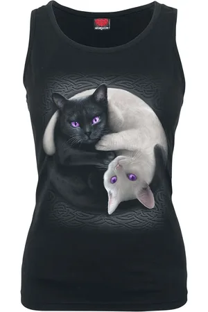 Spiral Top de - Yin Yang Cats - S XXL - para Mujer