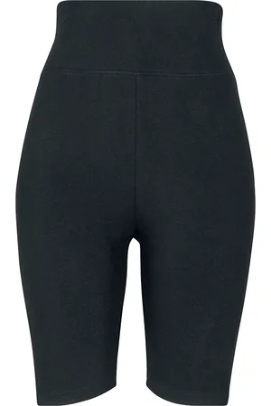 Urban classics Pantalones cortos de - Ladies High Waist Cycle - XS XL - para Mujer