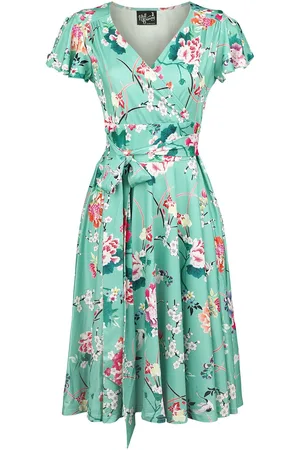 Hell Bunny Vestido Corto Rockabilly de - Midori - XS 4XL - para Mujer