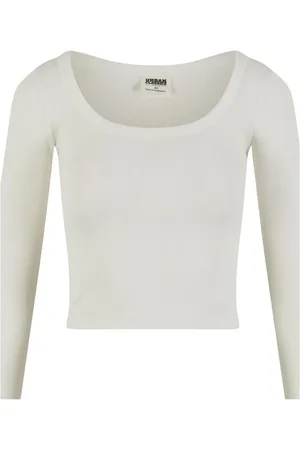 Urban classics Camiseta Manga Larga de - Organic Top - XS 3XL - para Mujer