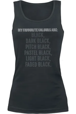 Sprüche Top Fun de - My Favourite Colours - M XXL - para Mujer