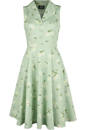 H&R London Vestidos de longitud media Rockabilly de - Timea Swing - XS 6XL - para Mujer