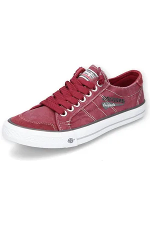 Dockers Deportivas de - Washed Canvas Sneaker Red - EU41 EU47 - para Hombre
