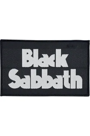 Black Sabbath Parche de - Logo - para