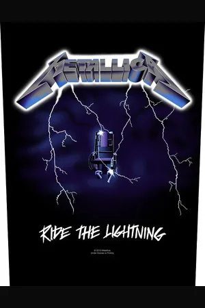 Metallica Parche Espalda de - Ride The Lighting - para