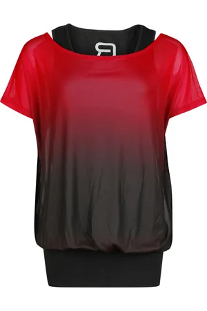 EMP Camiseta de - Doble-Pack Camiseta de malla y Chaleco - S XXL - para Mujer