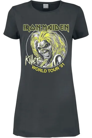 Iron Maiden Vestido Corto de - Amplified Collection - Killer World Tour 81
