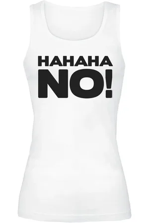 Sprüche Top Fun de - HAHAHA NO! - S XXL - para Mujer