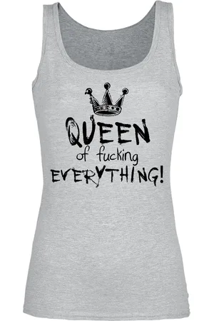 Sprüche Top Fun de - Queen Of Fucking Everything - S XXL - para Mujer
