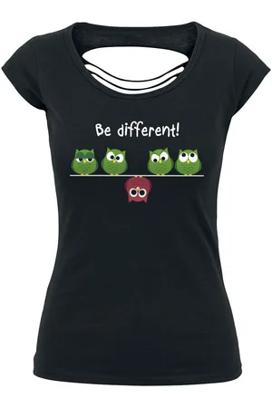 BE DIFFERENT Camiseta Fun de - XS M - para Mujer