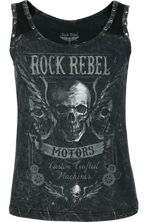 Rock Rebel Top de - S XXL - para Mujer