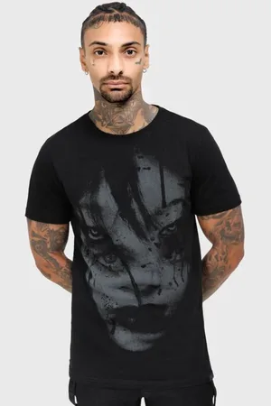 KIHILIST by KILLSTAR Camiseta Gótico de - Grim Fusion T-Shirt - XS 4XL - para Hombre