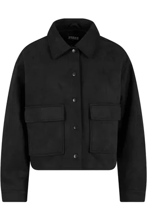 Urban classics Chaqueta entre-tiempo de - Chaqueta mujer tacto suave - S XL - para Mujer