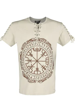 Vixxsin Camiseta Gótico de - Makai Top - S XL - para Hombre