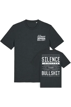 Brutal Knack Camiseta de - Silence - S 3XL - para Hombre