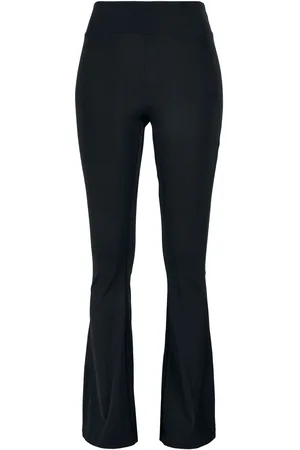 Urban classics Leggins de - Ladies’ recycled high-waist flared - XS 4XL - para Mujer