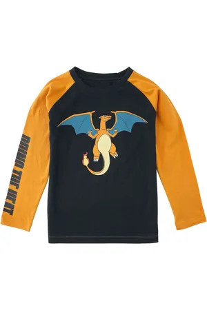 Pokemon Manga larga gaming de - Kids - Charizard - Bring The Heat - 110/116 158/164 - para niñas & niños