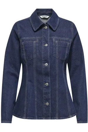ONLY Chaqueta Tejana de - ONLELLE L/S FITTED DNM JACKET GUA - XS XL - para Mujer