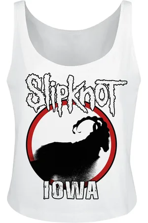 Slipknot Top tirante ancho de - Iowa Goat Silhouette - S XXL - para Mujer